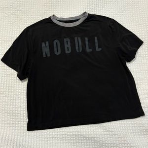 NOBULL top: cropped boxy tee
